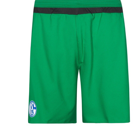 Adidas Schalke 04 Herren Hose Shorts 3RD KIT  Bundesliga grün