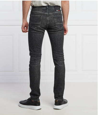 Tommy Hilfiger Herren Slim Fit Bleecker Dylan Black Jeans schwarz