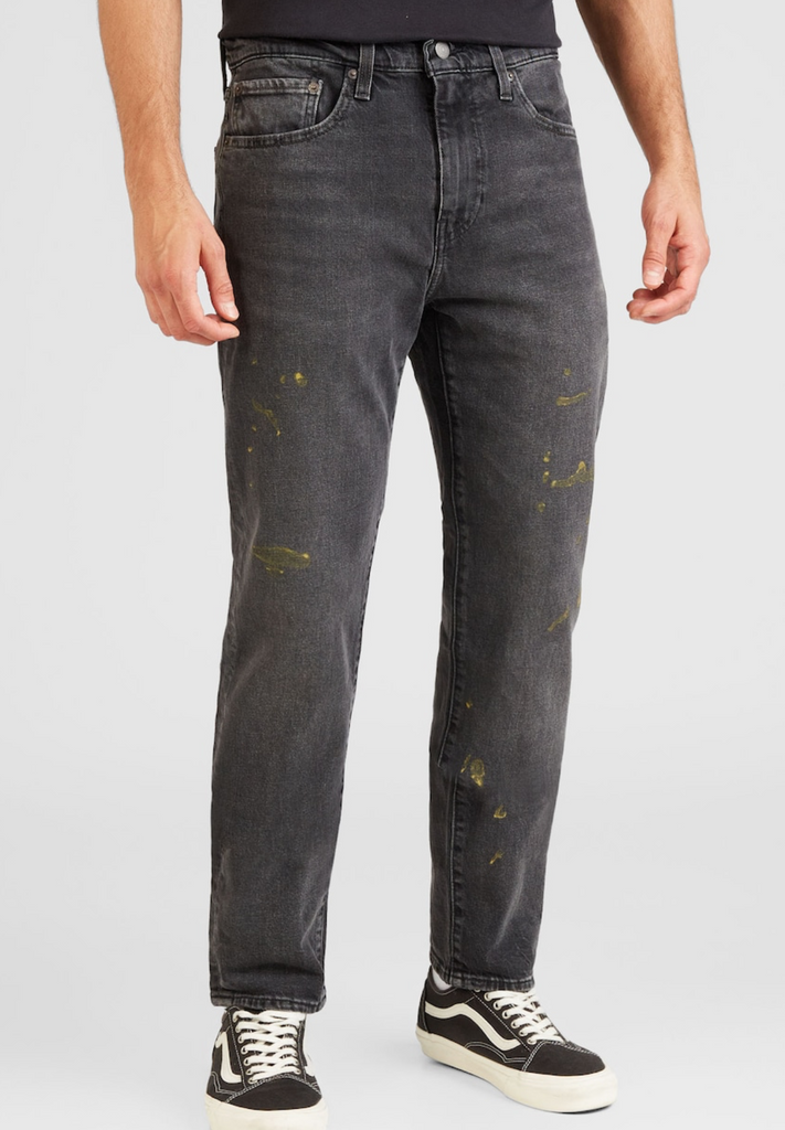 Levi s Jeans 502 Taper Herren Jeans black painted Sportsgeiz