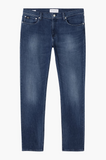 Calvin Klein Jeans Herren Straight Jeans dunkelblau