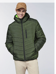 Chiemsee Steppjacke Lightweight Herren Jacket Padded Kapuzenjacke  grün