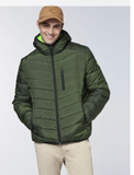 Chiemsee Steppjacke Lightweight Herren Jacket Padded Kapuzenjacke  grün