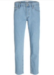 JACK & JONES Male Loose Fit Jeans Chris Original MF 112 Herren Hose hellblau