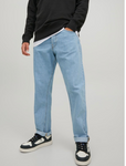 JACK & JONES Male Loose Fit Jeans Chris Original MF 112 Herren Hose hellblau