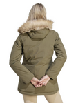 Adidas Damen Parka Winterjacke Wintermantel Jacket braun