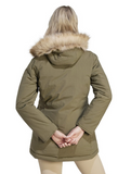 Adidas Damen Parka Winterjacke Wintermantel Jacket braun