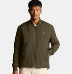 Lyle & Scott Herren Bomberjacke  Jacke Blouson Steppjacke mit Futter