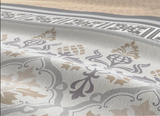3x Home affaire Bettwäsche Set »Cremona« Bettwäsche 2 Teilig Deckenbezug (155 CM X 220 CM ) Kissenbezug (80 CM x 40 CM) beige