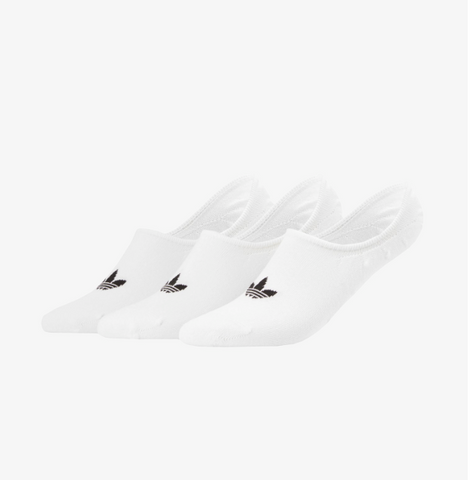 adidas Originals LOW CUT Sneaker Sommer 6 Pack Socken 6er Packung Füsslinge weiß
