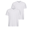 Man's World Herren 4er Packung T-Shirt Baumwolle rundhals schwarz weiß