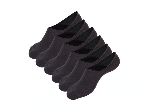 Apollo Socken 6er Packung Sneaker Socks Füsslinge schwarz