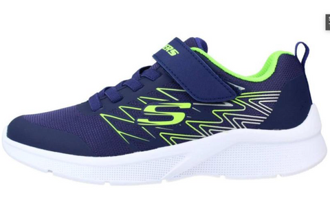 Skechers Kinder Schuhe Sneakers Microspec Texlor unisex blau