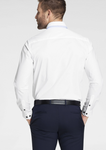 Bruno Banani Herren Business Hemd Button Down weiß