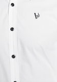 Bruno Banani Herren Business Hemd Button Down weiß