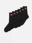 ELLESSE Socken 6er Packung Tamuna Socks Sport Tennis Socken schwarz