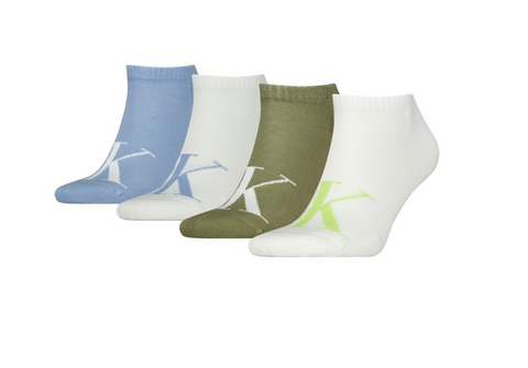 Calvin Klein Herren Jeans Socken 4er Pack Sneaker Sport Socks