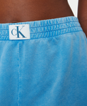 Calvin Klein Damen Shorts Swimwear Badeshorts Beach blau