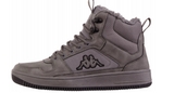Kappa Herren Winter Sneaker Schuhe High Top gefüttert grau