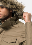 Jack Wolfskin Winterfrost Daunenparka Down Parka Winterjacke lang beige