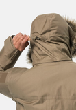 Jack Wolfskin Winterfrost Daunenparka Down Parka Winterjacke lang beige