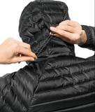 Jack Wolfskin Damen Winterjacke Daunenjacke Passamani Down Jacket schwarz