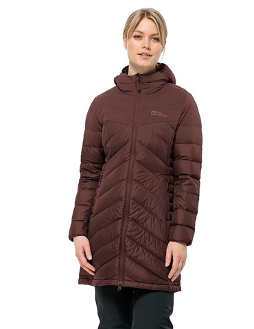 Jack Wolfskin Damen Tundra Down Coat W Daunenmantel lila
