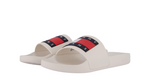 Tommy Jeans Badelatschen Pantoletten Sandalen Herren ecru - Sportsgeiz