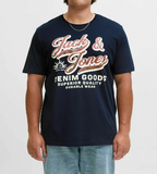 Jack & Jones 3er Packung Herren T-Shirts Sommer Baumwolle Logo - Sportsgeiz