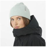 Salomon Mütze Snowbird Beanie Wollmütze hellblau - Sportsgeiz