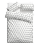4x Otto Home Baumwolle  Bettwäsche Set ( 135 CM x 200 CM, 80 CM x 80 CM) weiß - Sportsgeiz