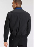 Bruno Banani Herren Button Down Kragen Business Shirt schwarz - Sportsgeiz
