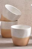 MyHome ANDAS Tee Becher 4er Set Trinkset Bruddesta 350ml weiß