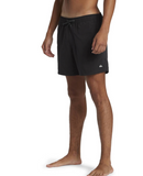 Quiksilver Everyday Solid Volley 15 Badeshorts Shorts Herren Surfer Badehose schwarz