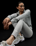 Nike Damen Leggings 7 / 8 Sportsleggings Sport Yoga Pilates Gym Hose  grau