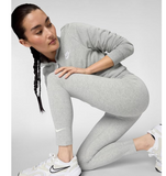Nike Damen Leggings 7 / 8 Sportsleggings Sport Yoga Pilates Gym Hose  grau