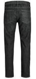 JACK & JONES Regular Jeans 'JJIChris JJOriginal‘ Herren Loose Fit Jeans Black Denim