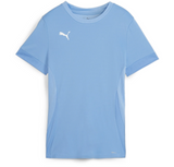 PUMA teamGOAL Matchday Trikot Damen Gym Yoga Shirt hellblau