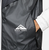 Nike Trail Laufjacke Running Jacket Herren Sport Outdoor schwarz