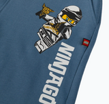LEGO Kinder Ninjago Film Kurze Hose Shorts Dragon Power Lwparker 307 blau