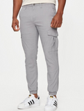 Jack & Jones Marco Cuffeed Cargo Pants Hose Herren grau