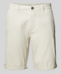Tom Tailor Herren Sommer Bermuda Chino Shorts Slim Fit kurze Hose creme