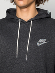 NIKE Kapuzenpullover Herren Sweatshirt Revival Hoodie Pullover dunkelgrau