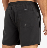 Quiksilver Everyday Solid Volley 15 Badeshorts Shorts Herren Surfer Badehose schwarz