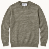 TOM TAILOR DENIM Pullover Rundhals Olive Herren Baumwolle