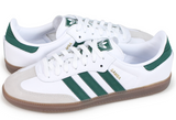 adidas Samba OG Schuh B75680 Weiss Turnschuhe Unisex Sportschuh Retro Klassiker - Kopensneakers Marken Schuhe stark reduziert