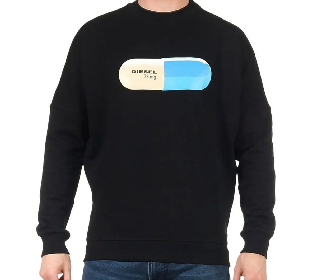 Diesel Herren Sweatshirt – Bequemer Sweater Für Freizeit & Sport | Markenqualität & Lässiger Style