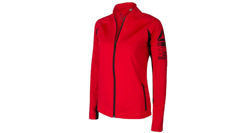 Reebok Damen Sport-Jacke Trainings-Jacke Track Jacket rot - Sportsgeiz