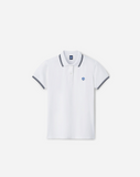North Sails Damen Poloshirt Classic Logo T-Shirt Polo weiß - Sportsgeiz
