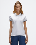 North Sails Damen Poloshirt Classic Logo T-Shirt Polo weiß - Sportsgeiz