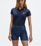 North Sails Damen Poloshirt Classic Logo T-Shirt Polo blau - Sportsgeiz